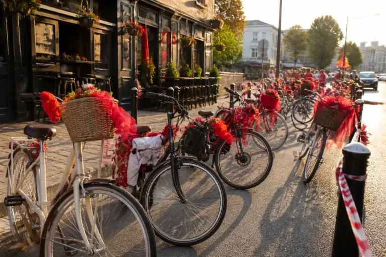 SkirtBike Botoșani marchează zece ani cu o paradă dedicată culorii roșii